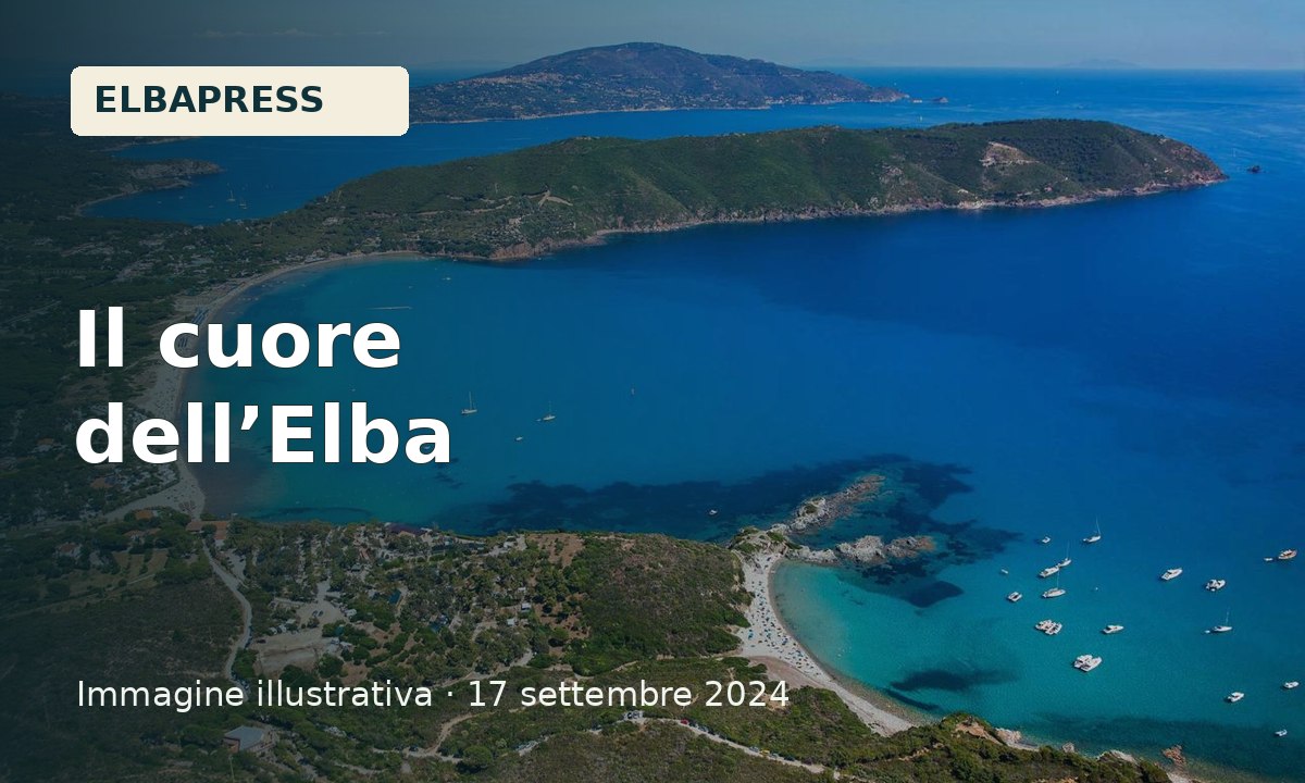 Copertina illustrata dell'articolo Elbapress sul Cuore dell'Elba